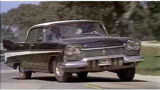 '57 Plymouth in car chase antics