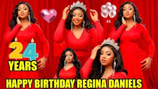 Regina Daniels In Tears As She Celebrates Her Birthday Today😭❤️🎉 #nigerianmovies #reginadaniels