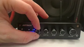 Aiyima A03 - Amplifier (Review & Adjusting Subwoofer)