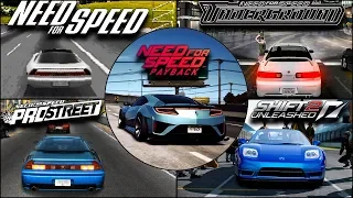 Acura Evolution in NFS Games - 1080pHD