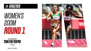 Women's 200m - ATHLETICS | Round 1 Heat 5 - Highlights | Olympic Games - Tokyo 2020