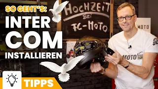 DIY: Kommunikationssystem für´s Motorrad: Intercom in Helm einbauen leicht gemacht!