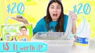 $20 SLIME SUPPLIES VS $20 SLIME KIT ~ WHICH ONE IS BETTER? Slimeatory #382