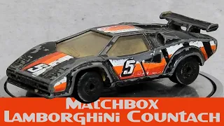 Lamborghini Countach Restoration '82 LP500 '71 Prototype Italian Supercar Matchbox Superfast