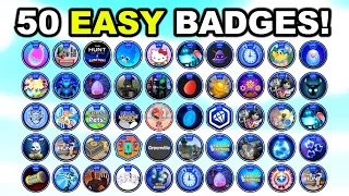 How to get *50* EASIEST BADGES in THE HUNT! (Full Guide) [ROBLOX]