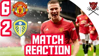 Manchester United 6-2 Leeds MATCH REACTION