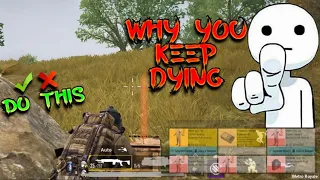 Tips On How To Stop Dying In Metro Royale| PUBG MOBILE| Season 18