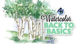 Ai Watercolor - Back to Basics with Kendra - Apr 20, 2021