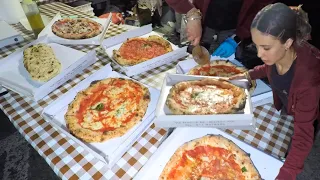 Phenomenal Wood Fired Pizza and Panuozzo Cooked on the Street by Pizzeria 'Pummarò' Turin, Italy