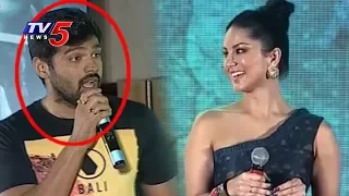 Sunny Leone Funny Conversation With Anchors | PSV Garuda Vega Pre Release Event | TV5 News