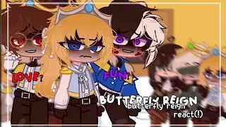 Butterfly reign react to two videos | Short/curto | Theseus angst