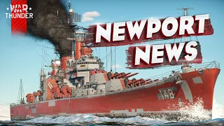 "ПРОДАТЬ НЕЛЬЗЯ ОСТАВИТЬ" Newport News в War Thunder!