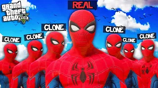 SPIDERMAN gets CLONED in GTA 5 (Crazy)