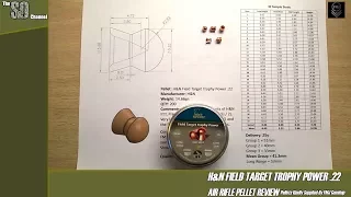 H&N Field Target Trophy Power (5.50mm) .22 - Air Rifle Pellet Review #7