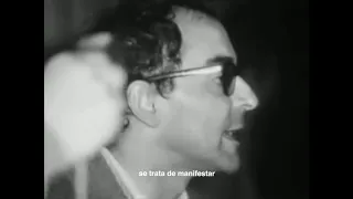 Jean-Luc Godard  + Truffaut  / Festival de Cannes 1968 (Subtitulado)