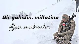 Son mektup - Şehit Murat Akman