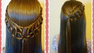 Feather Chain Braid Hairstyles, Hair4myprincess