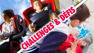 CHALLENGES & DÉFIS DANS UN PARC D’ATTRACTIONS - Lama Challenge à Nigloland 💦