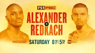 Alexander vs Redkach PREVIEW: June 1, 2019 - PBC on FS1