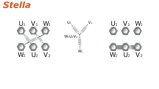 Collegamento Stella - Triangolo dei motori trifase