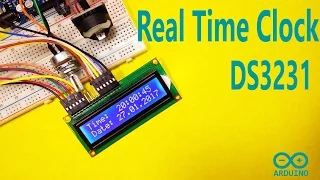 Arduino DS3231 Real Time Clock and LCD Display