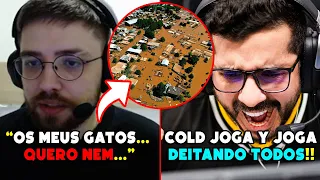 🚨 ART LAMENTA SITUAÇÃO DA SUA CASA NO SUL: "MEUS GATOS... QUERO NEM..."; COLD TÁ JOGANDO MUITO, SLC!