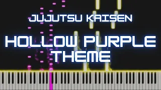 Hollow Purple Theme [Jujutsu Kaisen] | Piano Cover by xZeron