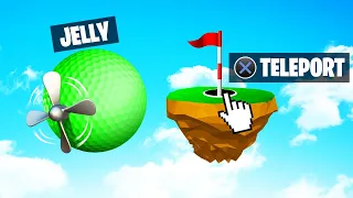 Playing GOLF IT With A CHEAT MOUSE!