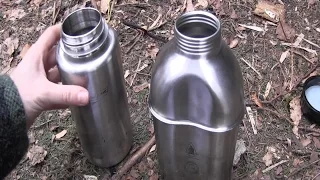 Nalgene Bottle vs Military Canteen (Stainless Steel)