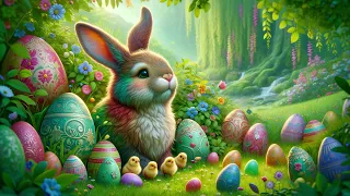 Easter Bunny Rabbits - Calm Inspiring Music Background Playlist to Work Study Relax or De-Stress