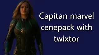 Capitan marvel scenepack with twixtor