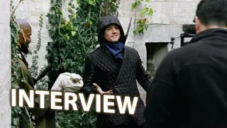 Jamie Foxx & Taron Egerton Behind the Scenes Interview | Robin Hood (2018 Movie) [HD]