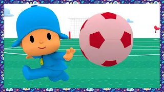 ⚽️ Let's Play Soccer and Learn Colors! 🌈 | Pocoyo in English - Official Channel | Kids Cartoons