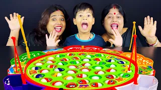 Play Fish Catching Game Challenge Funny Family Games