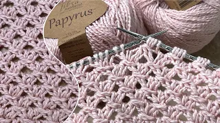 Так вы еще не вязали! 👀 👍 Вяжется за секунды!!!  Unique knitting pattern