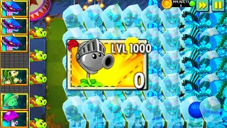 PvZ2 Challenge - All Plants POWER-UP vs Team CARNIE Frozen - Who Will Win ?