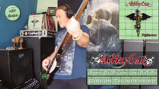 Mötley Crüe - Same Ol' Situation (S.O.S.) - NXP Bass Cover - Gibson Thunderbird