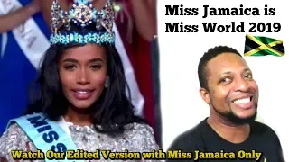 Jamaican (Toni Ann Singh)  crowned Miss World 2019