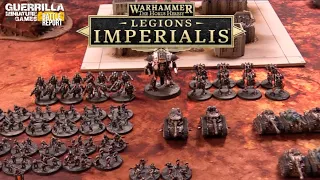 Legions Imperialis Escalation League Battle Report (Part 2) - Sons of Horus vs.  Penitent Auxilia