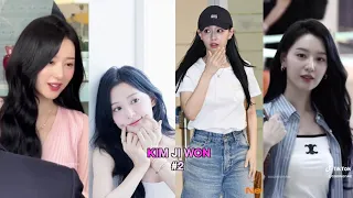 [TikTok] Kim Ji Won #2|Ngoan xinh yêu lễ phép đáng yêu,hướng nội ngắm trần nhà và đi karaoke 1 mình🤭