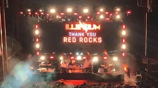 Illenium Red Rocks Ascend FullSet 10/11 Illenial Perspective