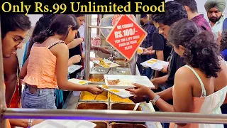 Only Rs.99 Unlimited Best Quality Food | Bhena Da Dhaba (MOHALI, PUNJAB)