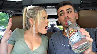 Drinking and Driving PRANK on Girlfriend