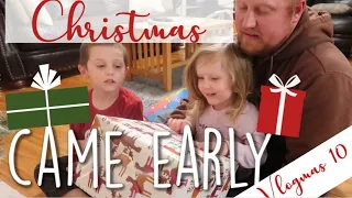 Opening Christmas Gifts Early! | Day In The Life Of A Stay At Home Mom With 3 Kids | Vlogmas Day 10