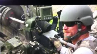 105mm howitzer training with M557 fuze