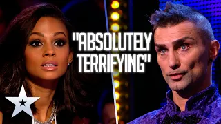 The Judges have NEVER seen an act like Aaron Crow's | Unforgettable Audition | Britain's Got Talent