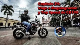 Top speed de la CB190R y viaje a Bugalagrande!