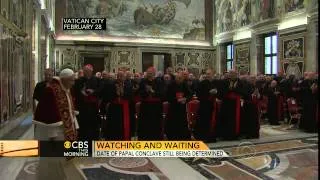 When will Catholic cardinals choose a new pope?