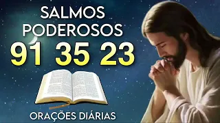 SALMO 91 SALMO 23 SALMO 35 PARA PROTEÇÃO PROSPERIDADE E SOCORRO DIVINO