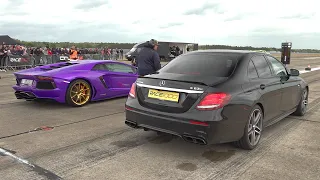 Tuner Cars Drag Racing! Aventador, 2000HP GT-R ALPHA 22x, 900HP TT RS, 488 Pista, Passat Syncro